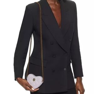 Kurt Geiger London Micro Heart Quilted Crossbody Bag